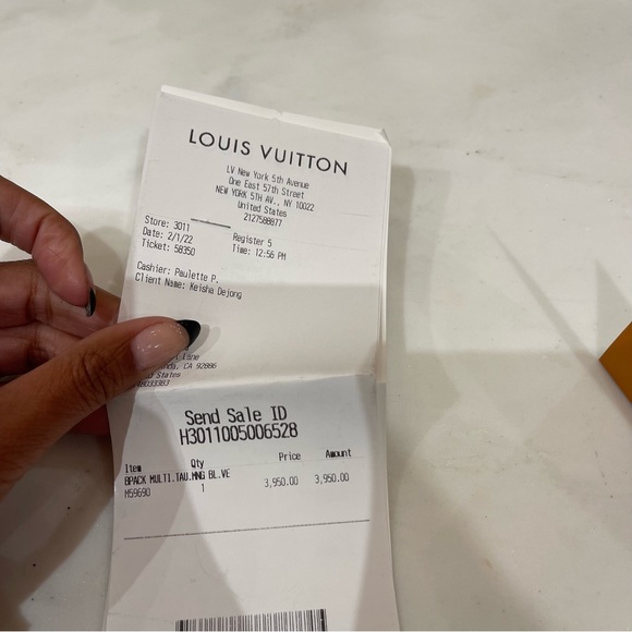 LOUIS VUITTON Virgil Abloh Blue & Neon Green Monogram Illusion Leather Flat - Picture 11 of 11